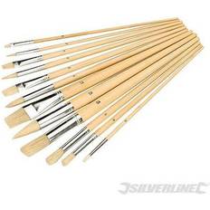 Pinceaux Silverline 12 Piece Paint Brush Set