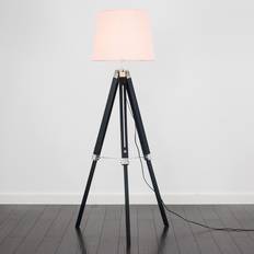 Pink Floor Lamps Clipper Black Floor Lamp