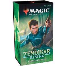 Magic the gathering prerelease Wizards of the Coast MTG Magic Gathering Zendikar Rising Prerelease Pack Kit Box 6 Booster Packs