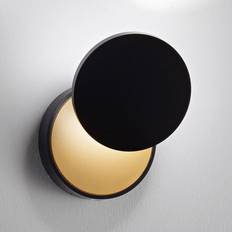 Fabas Luce LED Wandleuchte schwarz, gold Wall light