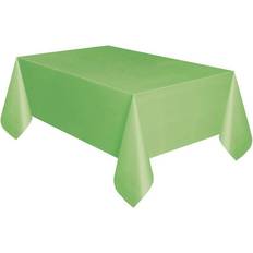 Vihreä Pöytäliinat Unique Party Lime Green Plastic Tablecloth, 108" x 54"