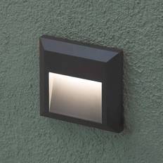 Aluminio Apliques de pared FARO BARCELONA Grant-c Gris Oscuro Led 1w 3000k 70655 Aplique de pared