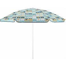 Vw Campervan Family Beach Parasol