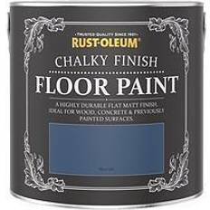 Rust-Oleum Blue - Floor Paints Rust-Oleum Chalky Floor Paint Silk Floor Paint Blue 2.5L