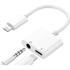 Kabler & Høretelefonadapter Lightning + 3,5mm Ligtning