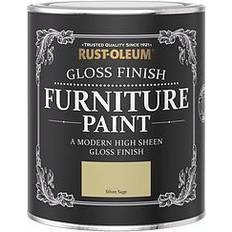 Rust-Oleum Gloss Finish 750 Metal Paint Silver 0.75L