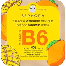 Sephora Collection Vitamin Face Mask Fabric Face Mask Mango Face Mask