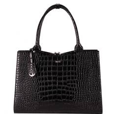 Faux Leather Computer Bags Croco Laptop Bag