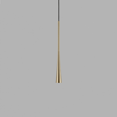 LIGHT-POINT DROP S1 BRASS Pendellampa