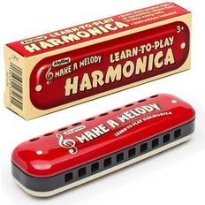 Metall Musikkleker Schylling Learn to Play Harmonica