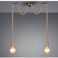 Dæmpbare - Hør Pendler Trio Lighting Rope roof Pendel