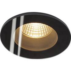 SLV Patta-F Black Ceiling Flush Light ∅ 8.3cm