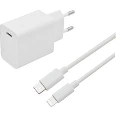 HURTIGOPLADERSÆT APPLE 20 W 1 M HVID ➞ På lager klar til levering og afhentning
