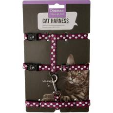 Kattsele Dogman Kattesele sæt Dot Purple