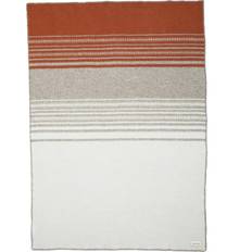 Hein Studio Plaid AIYANA no. Tæppe Orange, Beige (180x130cm)