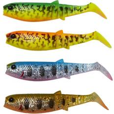 Golden ambulance Savage Gear Cannibal Shad Jig Burbot Golden Ambulance