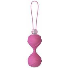 Mae B Soft Touch Vibrating Love Balls Pink