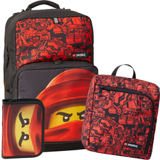 LEGO Ninjago School Bag Set - Red