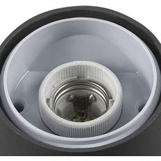 Noir Bornes de protection SLV Luminaire LED Extérieur 30 cm - Anthracite Opale Borne de protection