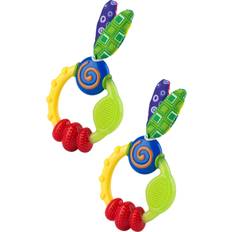 Nuby Pacifiers & Teething Toys Nuby wacky teething ring (2 pack)