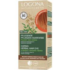 Logona Hair Colour Soin Colorant En Poudre "Henna Red" - 100 g