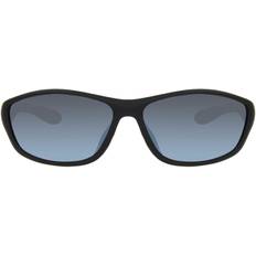 Sunglasses Foster Grant Wrap Black with Gray Lenses - Backstop