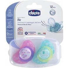 Cura del Bambino Chicco succhietto physio air 12m silicone descrizione