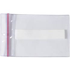 Office Depot SUPERSCAN Press-On Vinyl Envelopes Reclosable 9' x 12' Clear 25/Case LH238