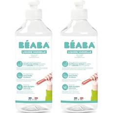 Diskmedel Beaba Béaba-uppsättning av 2 diskmedel, doftfritt, naturligt ursprung och biologiskt nedbrytbart, tillverkat i Frankrike, 500 ml