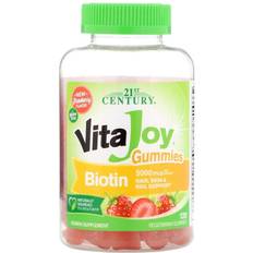 21st Century VitaJoy Biotin Gummies, Strawberry