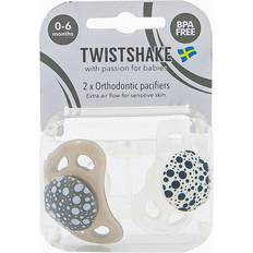 Twistshake Sutter 0-6 Måneder 2 stk