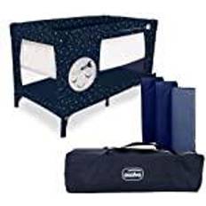 Travel Cot Smooth with Insert, Moon