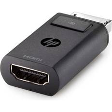 Displayport to hdmi adapter HP DisplayPort to HDMI Adapter Videokort DisplayPort hane