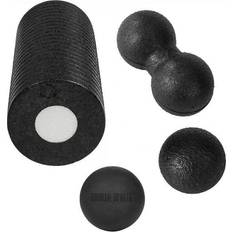 Gorilla Sports Foam rollers Gorilla Sports Faciapakke Foam Roller Massageboll Pakke 1 Tre produkter