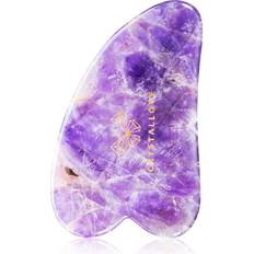 Gua sha massage Crystallove Amethyst gua sha facial massage plate