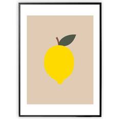 Keltainen Julisteet XO Posters Lemon 30 40