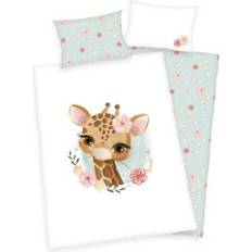 Fleurs Ensembles de lit Herding Giraffe Baby Bedding Babybest 39.4x53.1"