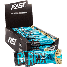 Fast proteinbar Fast Sports Nutrition 15 ROX protein bar, 55 g, Variationer Berry Chocolate