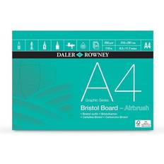 Daler Rowney Papeles Daler Rowney A4 Graphics Series Bristol Board Pad 250gsm 20 Sheets