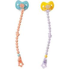 Baby born magic Baby Born 828069 Magic Dummy and Chain 43 cm Yellow Dummy with Purple Chain or Green Dummy with Pink Chain