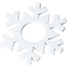 Udendørsbelysning Julestjerner Star Trading Snöflinga Ljusmanschett Julestjerne