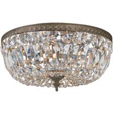 Crystal Chandeliers Pendant Lamps Crystorama ‎712-EB-CL-MWP Bronze Pendant Lamp 12"