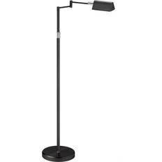 Black Floor Lamps Dainolite 9257LEDF Single Floor Lamp