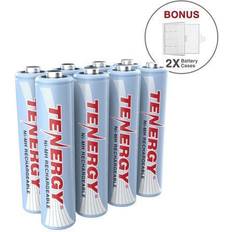 RC Accessories Combo: 8 pcs Tenergy AAA 1000mAh NiMH Rechargeable Batteries 2 Cases