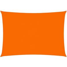 vidaXL Solsegel oxfordtyg rektangulärt 3,5x5 m orange