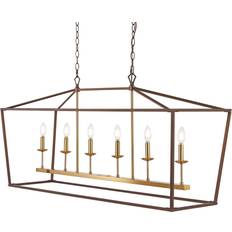 Jonathan Y JYL7439G Pagoda Linear Pendant Lamp