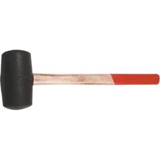 Top Tools Rubber mallet with wooden handle 350g 260mm Gummihammer