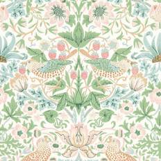 William morris strawberry thief pink cochineal William Morris Simply Strawberry Thief Cochineal Pink 217061