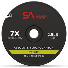 Fluorocarbon 1mm Scientific Anglers SA Absolute Fluorocarbon Trout Tafsmaterial 1X (0,25 mm)