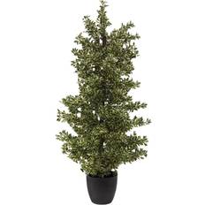 Sølv Kunstige planter Europalms Woodficus Silverleaf, 120 Kunstig plante